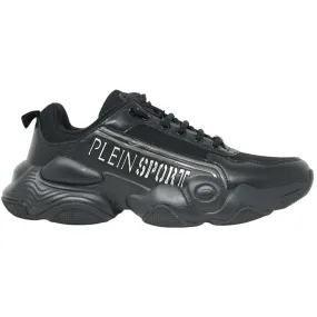Philipp Plein Sport Bold Brand Logo Black Sneakers