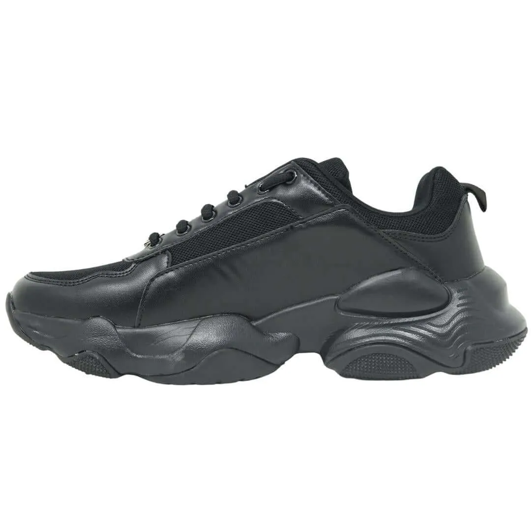 Philipp Plein Sport Bold Brand Logo Black Sneakers