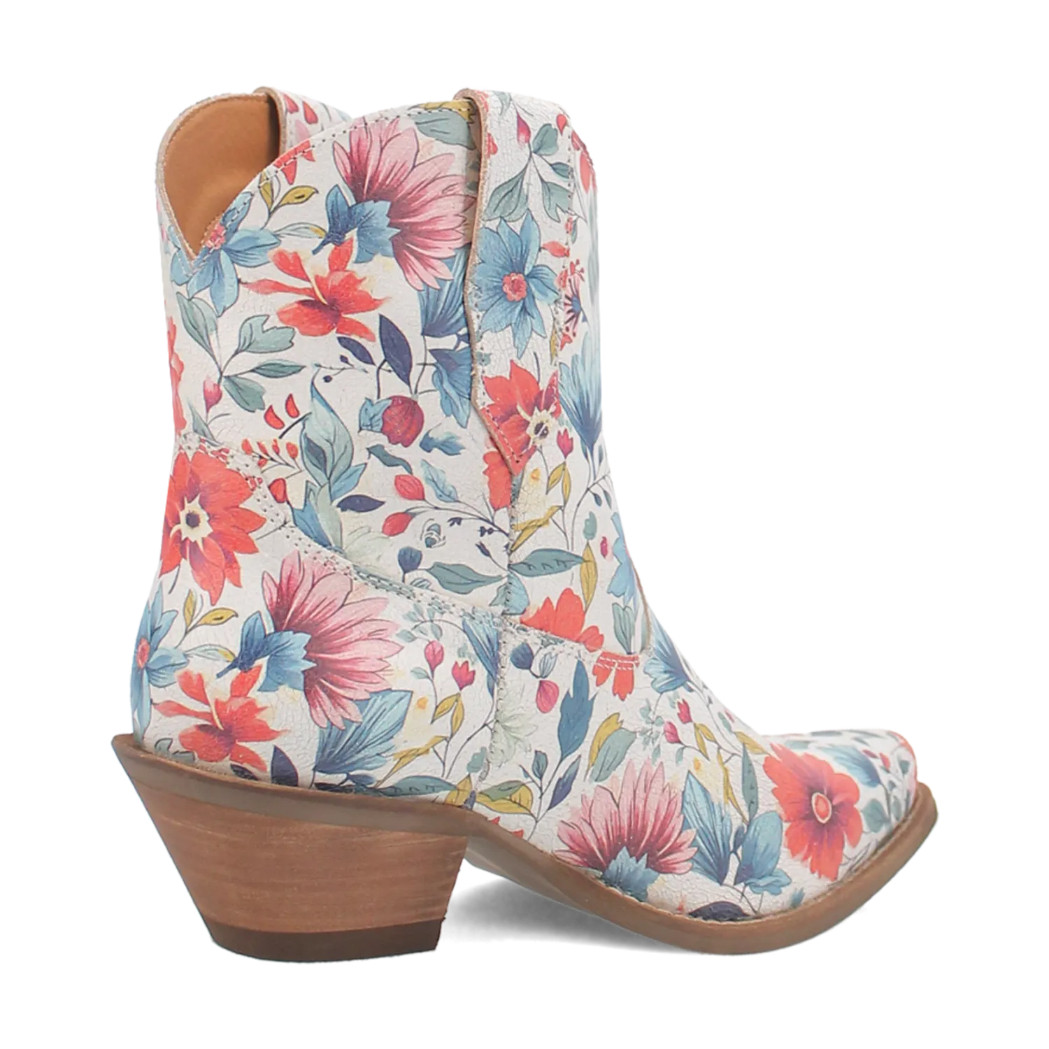 PIXIE ROSE LEATHER BOOTIE