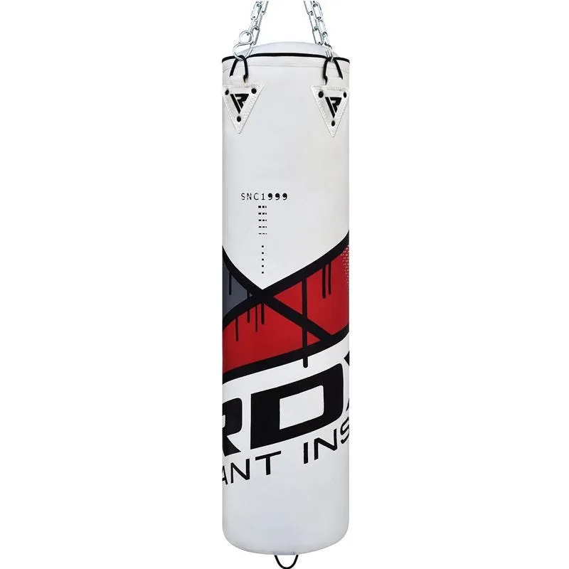 RDX F7 Ego 4ft / 5ft 17-in-1 Heavy Boxing Punch Bag & Gloves Set