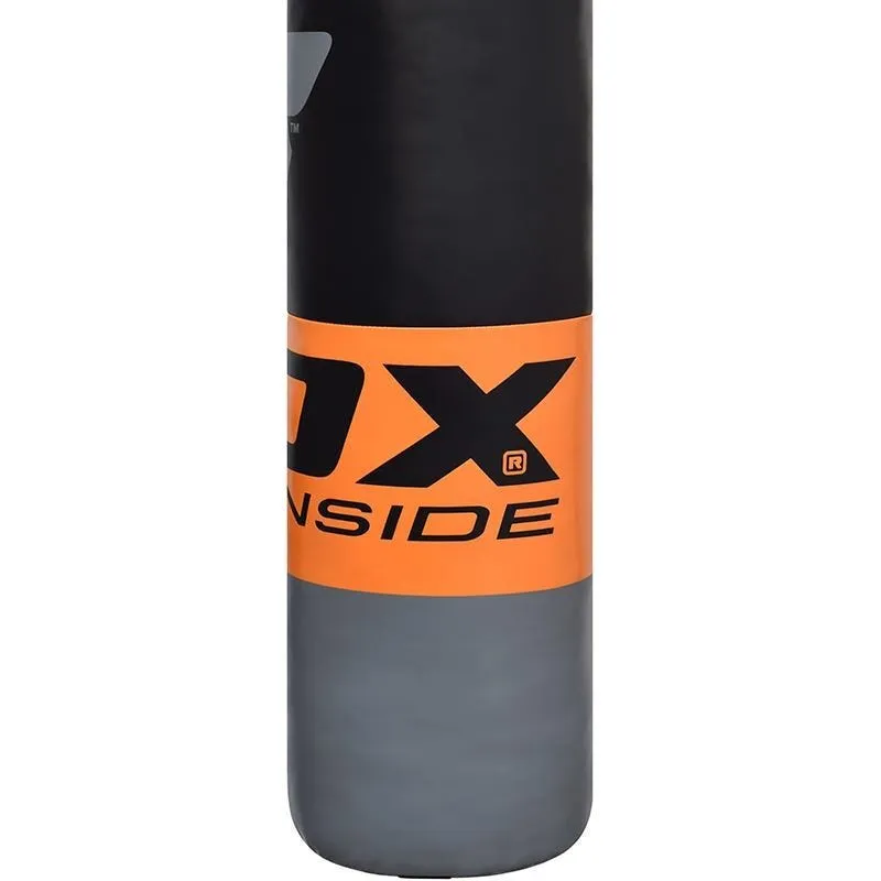 RDX FO 4ft / 5ft 17-in-1 Heavy Boxing Punch Bag & Gloves Set
