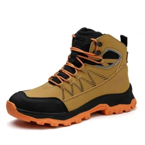 Safety Boots Men's Work Steel Toe Shoes Puncture-Proof Protective Indestructible Work