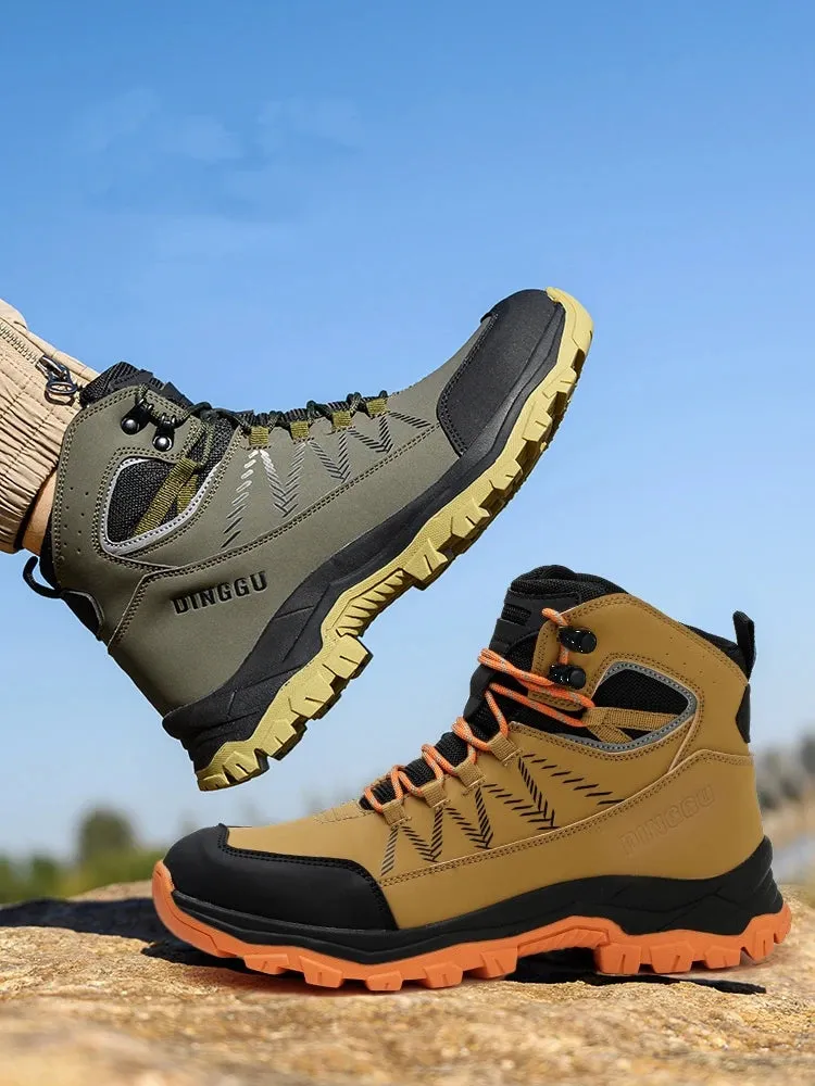 Safety Boots Men's Work Steel Toe Shoes Puncture-Proof Protective Indestructible Work
