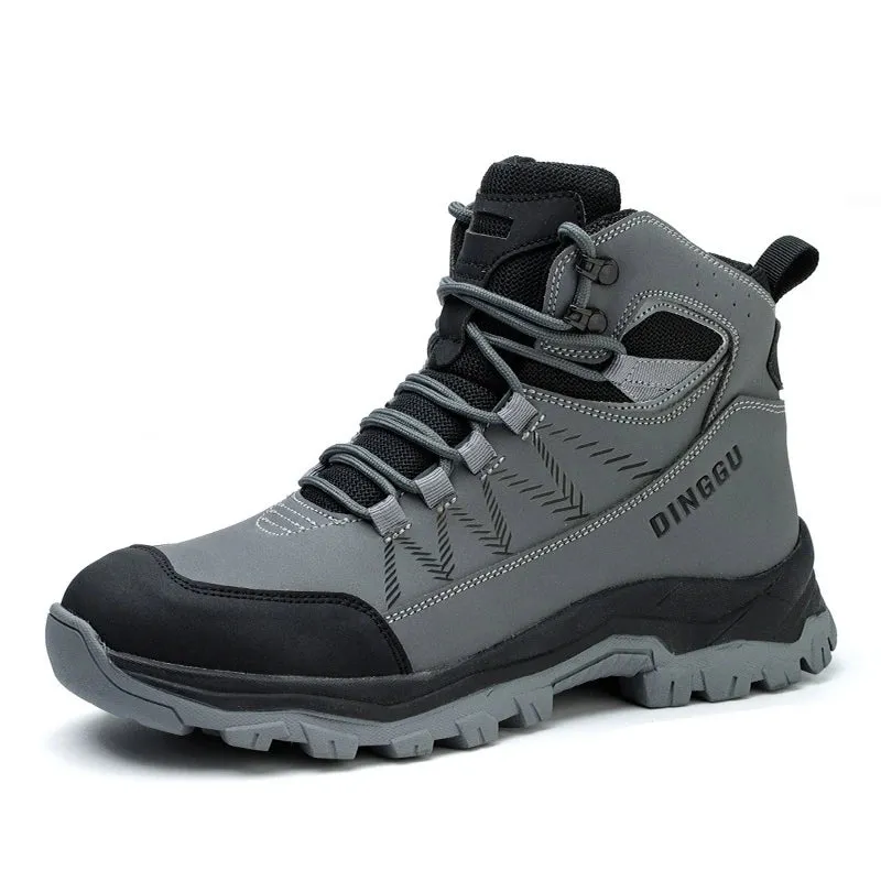 Safety Boots Men's Work Steel Toe Shoes Puncture-Proof Protective Indestructible Work