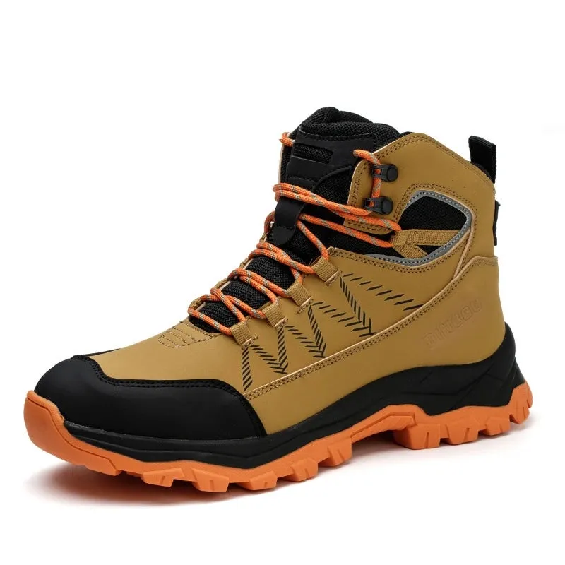 Safety Boots Men's Work Steel Toe Shoes Puncture-Proof Protective Indestructible Work