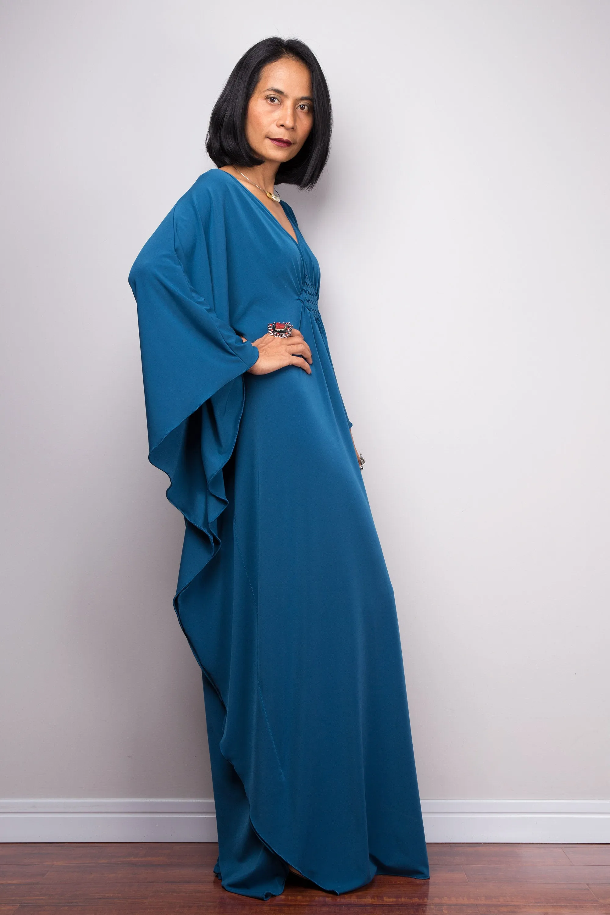 Teal Kaftan
