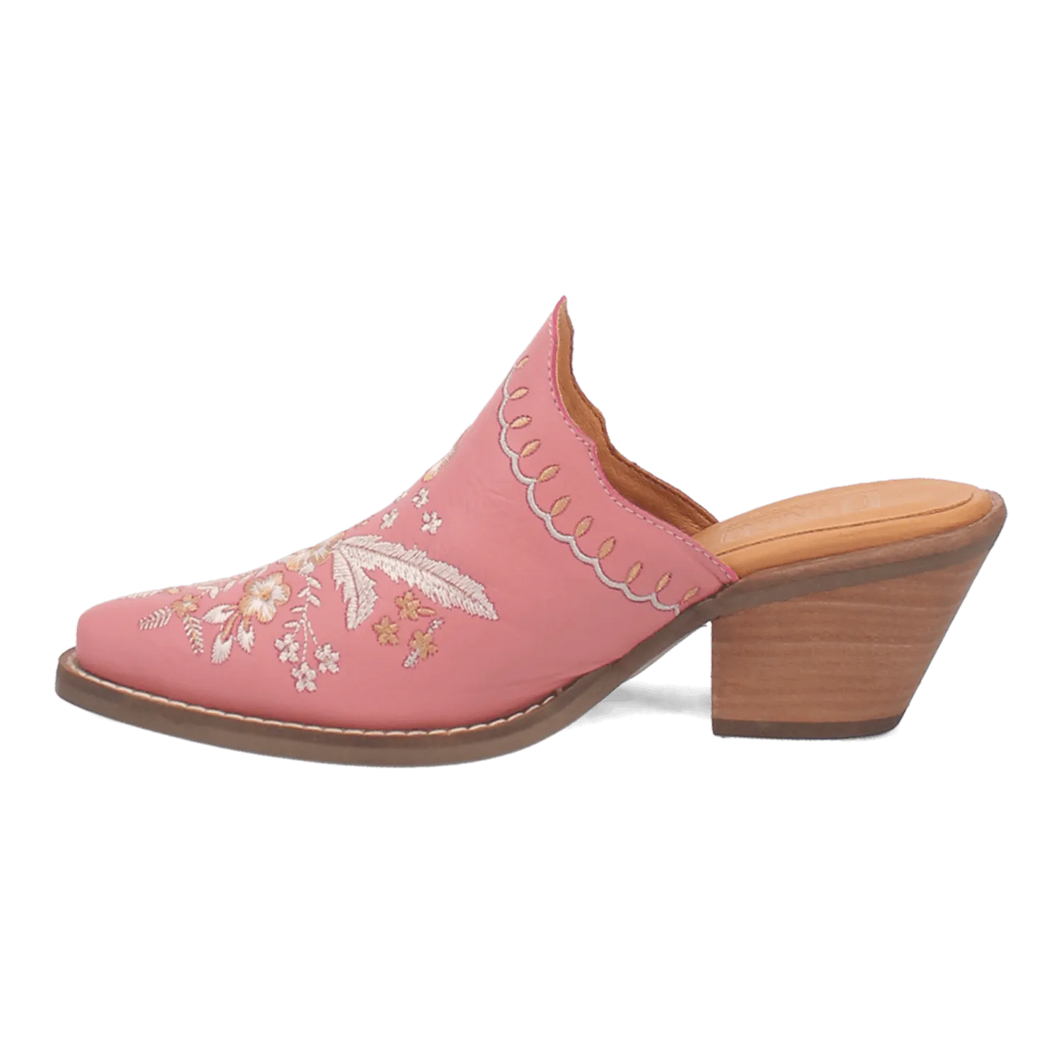 WILDFLOWER LEATHER MULE