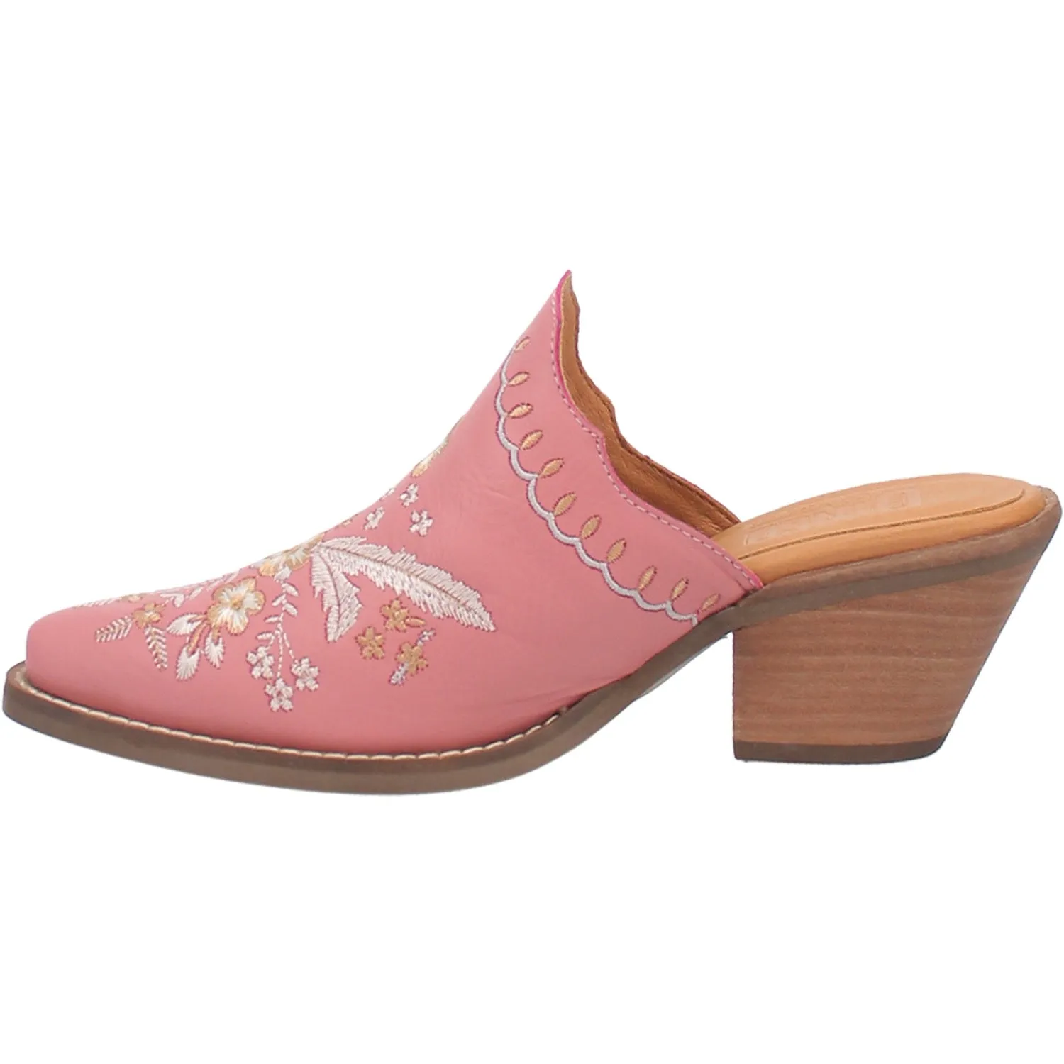 WILDFLOWER LEATHER MULE