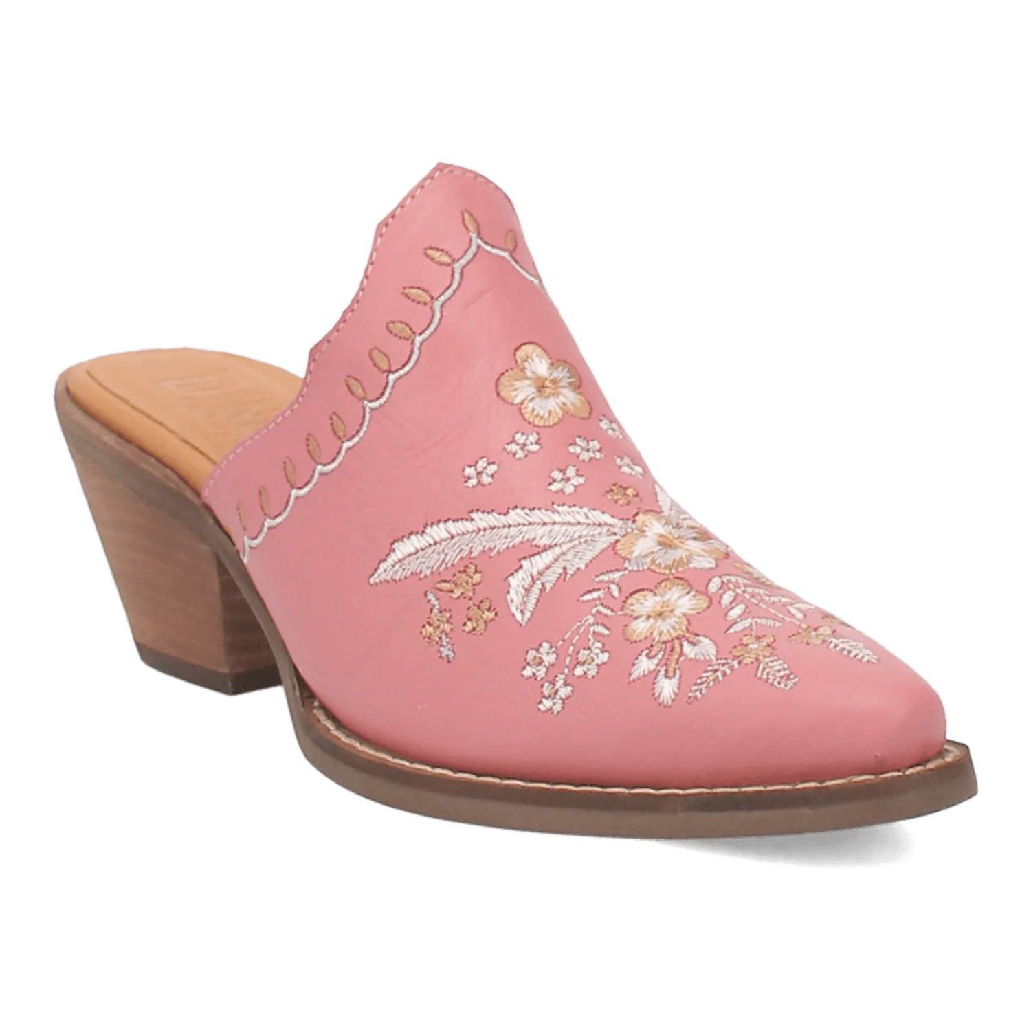 WILDFLOWER LEATHER MULE